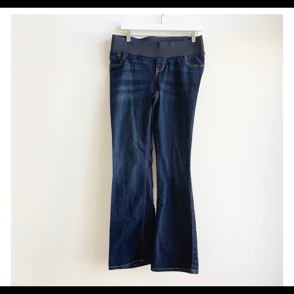 🌈 3/$40 Low-Rise Boot-cut Maternity Jeans s8